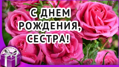 Поздравления с днем рождения старшей сестре своими словами и в стихах -  Телеграф