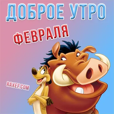 Картинки \"Доброго утра февраля!\" (101 шт.)