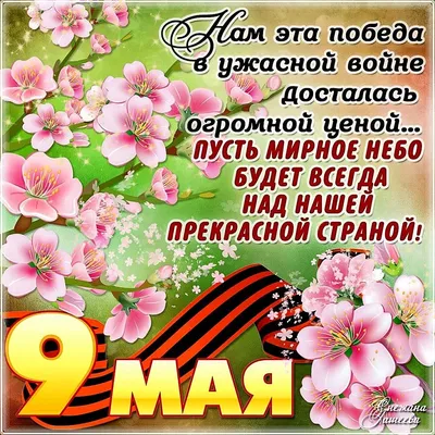 Поздравление с 9 Мая - Днём Победы!