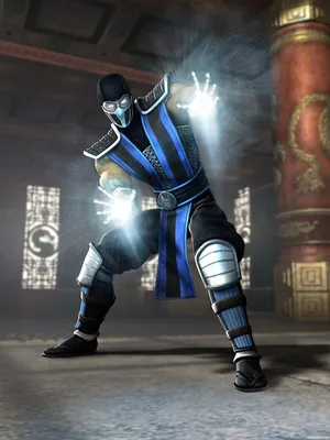 Брошь «Саб Зиро» (Mortal Kombat) z-subzero купить в интернет-магазине  krapivasu