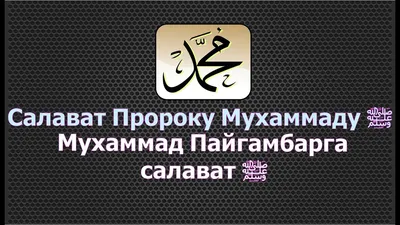 Салават Пророку Мухаммаду ﷺ | muslim.kz