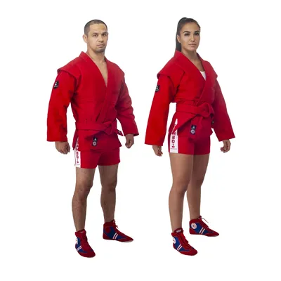 Куртка для самбо ВФС BRAVEGARD Ascend красная - Sambo-shop.com