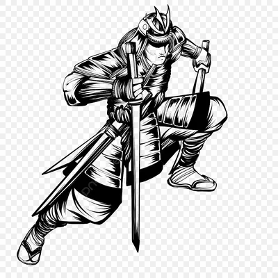 рисунок Самурай ретро PNG , самурайский меч, самурай, солдат PNG картинки и  пнг PSD рисунок для бесплатной загрузки