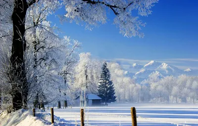 Зимний пейзаж (122 фото) - 122 фото