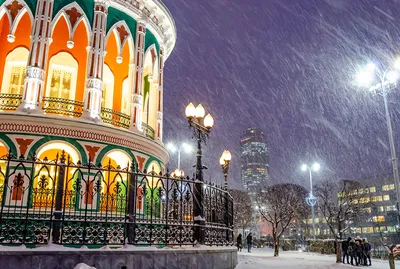 Самые красивые места зимней Москвы