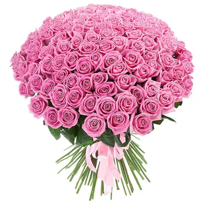 Букет 101 роза яркий микс 50 см | купить недорого | доставка по Москве и  области