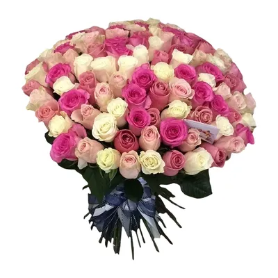 Букет из роз 70 см купить по цене 4300 рублей в Хабаровске — интернет  магазин Shop Flower.