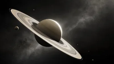Тени колец на Сатурне