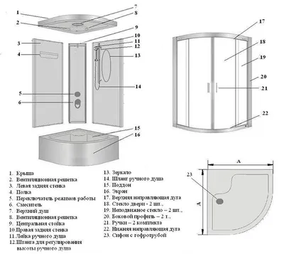 Сборка душевой кабины своими руками фото + видео