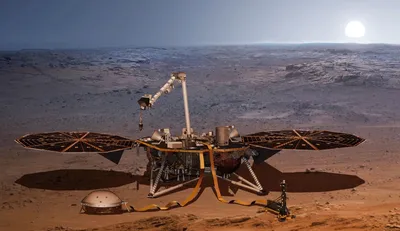 InSight сделал первое «селфи» на поверхности Марса