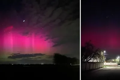 Пока все спали фотограф из Гродно снял северное сияние — Вечерний Гродно