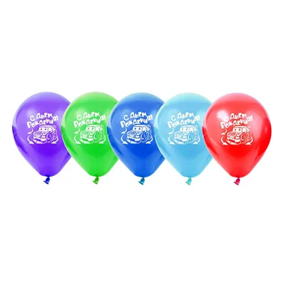 Воздушные шары \"Ассорти\", размер: 13 см / 5 дюймов, 100 штук - купить в  интернет-магазине OZON с доставкой по России (243474188)