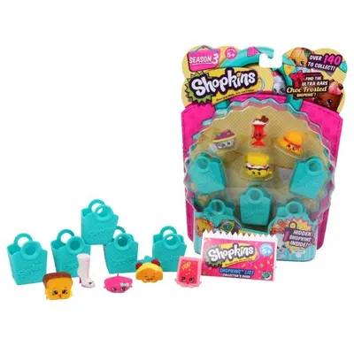 Игрушка Shopkins Шопкинс набор фигурок, 8 фигурок и 8 мини-упаковок -  купить с доставкой по выгодным ценам в интернет-магазине OZON (855036156)