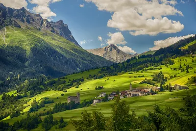 Швейцарские Альпы 🦉🇨🇭 Швейцария Деловая