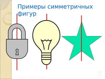 найди симметричные фигуры проведи ось симетрии в них - Школьные Знания.com