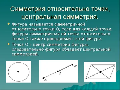 Симметрия. Симметричные фигуры - презентация онлайн