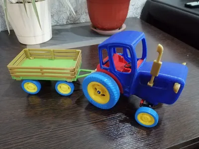 Игрушка Синий Трактор из мультфильма - без окошек - купить с доставкой по  выгодным ценам в интернет-магазине OZON (360128109)