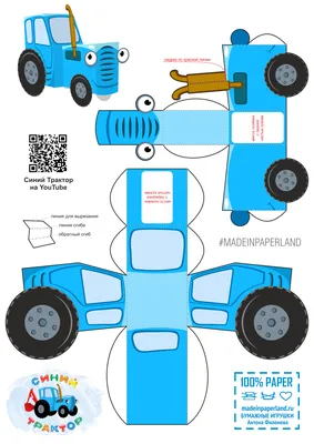 Резиновая игрушка для ванны купания Синий трактор детская Капитошка  103577779 купить за 308 ₽ в интернет-магазине Wildberries