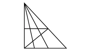 Сколько треугольников на рисунке? Простая задача, которая позволяет  загрузить даже студентов - YouTube