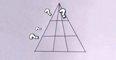 Способ сосчитать треугольники, которому не учат в школе! Сколько  треугольников на картинке? - YouTube