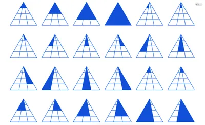 Проверка на внимательность: сколько треугольников изображено на картинке?  Посчитайте! - Лайфхакер