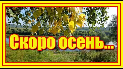 Скоро осень... | Пикабу