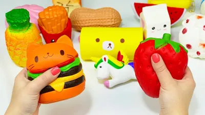 МИНИ сквиши из бумаги в виде еды антистресс своими руками DIY mini squishy  моя коллекция сквиши мини - YouTube