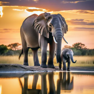 Ученые выяснили, что слоны обращаются друг к другу по имени - Российская  газета