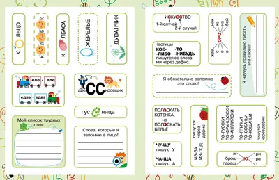 Словарные слова в картинках для начальной школы. (1315326) - Купить по цене  от 60.57 руб. | Интернет магазин SIMA-LAND.RU