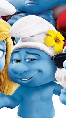 The Smurfs, жевательные мармеладки для памяти и концентрации для детей,  смурфики, для детей от 4 лет,