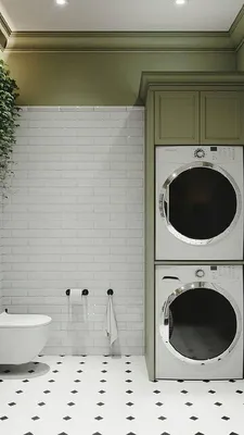 Cочетание плитки и краски в ванной: всё, что нужно знать о комбинации самых  популярных материалов - Дом Mail.ru