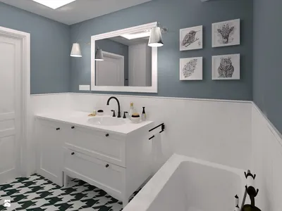 Какую плитку выбрать для маленькой ванной, плитка расширяющая пространство  | Houzz Россия