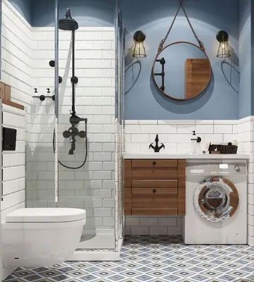 10 идей по применению серой плитки в ванной и туалетной комнате