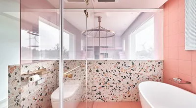 Сочетание плитки и краски в ванной комнате | Tite and paint combined in  bathroom | Интерьер, Плитка, Ремонт