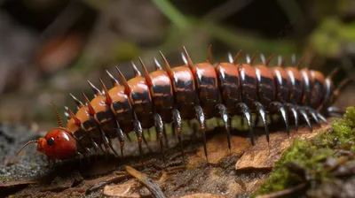 MacroID.RU - Сороконожка (мухоловка).