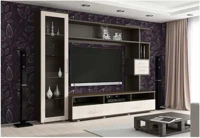 Современные модульные стенки для стильного и функционального интерьера  вашей гостиной | Musecube