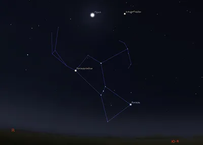 Созвездие Ориона неба реальное Стоковое Изображение - изображение  насчитывающей природа, зима: 40030263