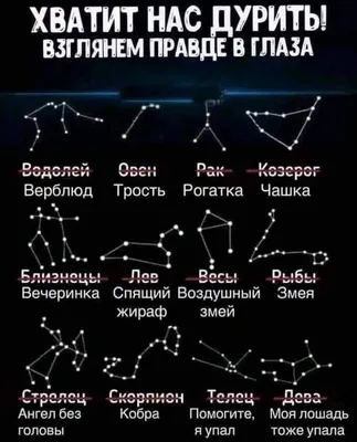 Созвездия: истории из жизни, советы, новости, юмор и картинки — Лучшее |  Пикабу