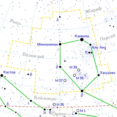 GEO. Карта звездного неба