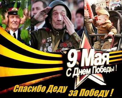 Наклейка на автомобиль \"Спасибо Деду за Победу!\" 600х200 мм: продажа, цена  в Минске. Наклейки для транспорта от \"Частное предприятие «Реклэф»\" -  8828689