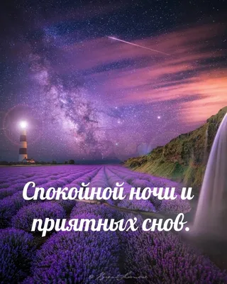 🌕 Спокойной ночи! Приятных снов…» — создано в Шедевруме