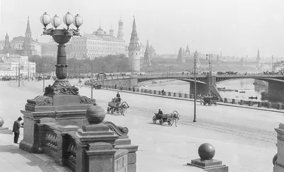 Самые старые снимки Москвы | Пикабу