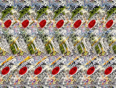 Color Stereo Hidden Image Stereogram Gallery | Magic eye pictures, Magic  eye posters, Eye illusions