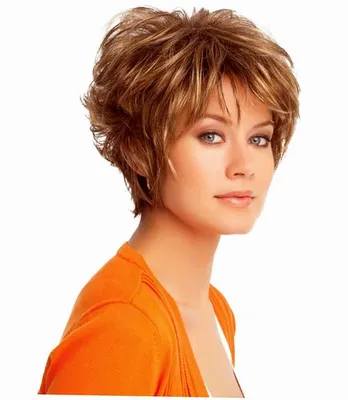 Модная стрижка каприз на короткие волосы (50 фото) | Short hairstyles for  thick hair, Short hair cuts for women, Short shag hairstyles