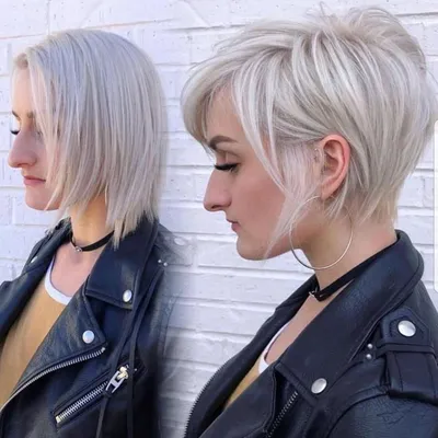 Модные стрижки и прически 2020 фото | Longer pixie haircut, Thick hair  styles, Trendy short haircuts