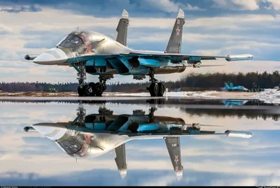 Окраска Су-34 (триколор) - Livery of Su-34 (tricolour on tail)  NOT-fictional!