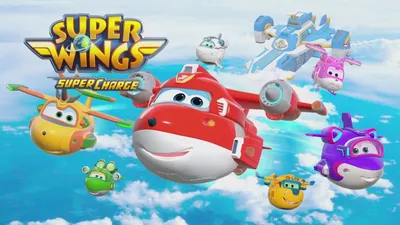 Фигурка-трансформер Super Wings Супер крылья Jett, Джетт, свет, звук  EU740431 - KidsJoy.com.ua