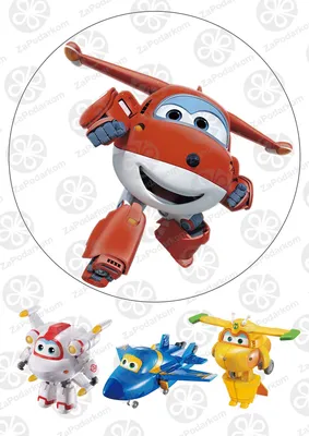 Трансформер Super Wings Супер крылья Джером