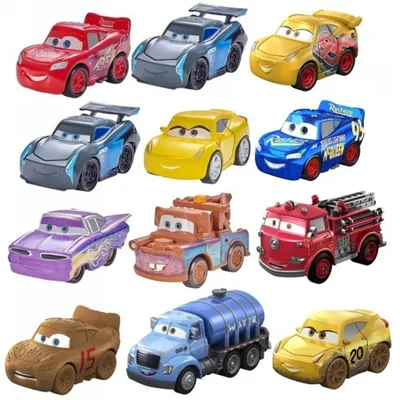 Купить Герои м/ф Тачки 2\", Чико Хикс Disney Cars W1938-9 в Киеве, Украине.