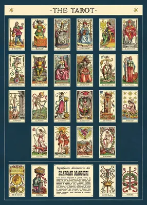 Wandbild „Tarot Card“ von Editors Choice | Posterlounge.de